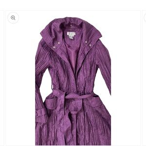 Purple Spring Belted Jacket